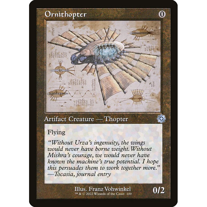 Ornithopter (Retro Frame) | Español | NM | BRR 1