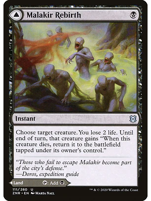 Malakir Rebirth // Malakir Mire | Español | NM | ZNR