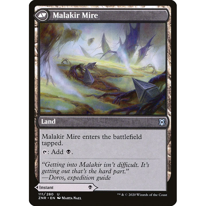 Malakir Rebirth // Malakir Mire | Español | NM | ZNR 2