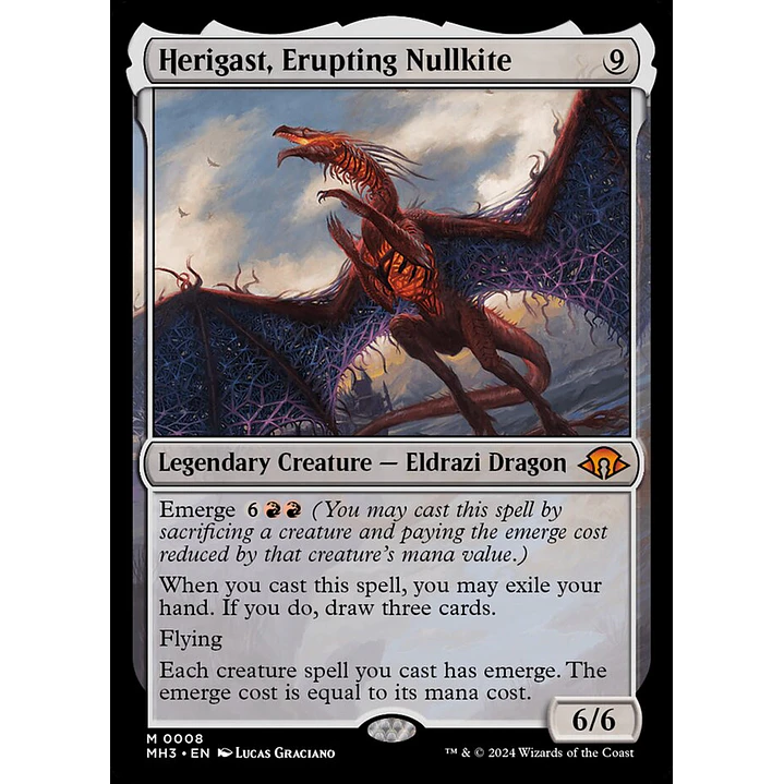Herigast, Erupting Nullkite (foil) | Español | NM | MH3 1