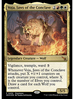 Voja, Jaws of the Conclave (Launch foil) | Inglés | NM | MKM