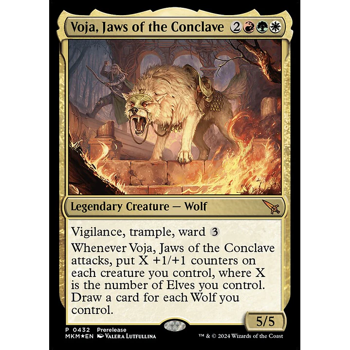 Voja, Jaws of the Conclave (Launch foil) | Inglés | NM | MKM 1