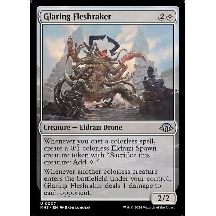 Glaring Fleshraker | Español | NM | MH3 1