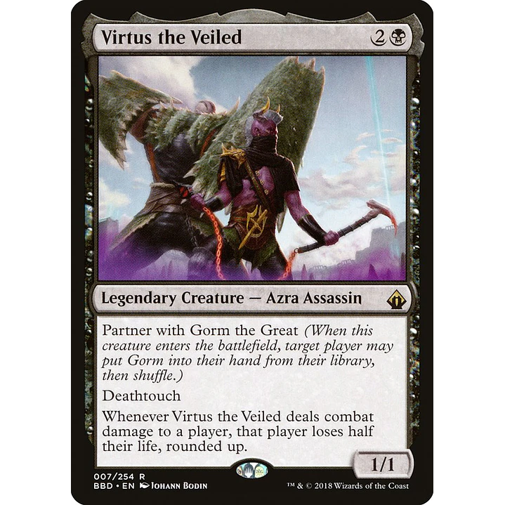 Virtus the Veiled | Inglés | NM | BBD 1