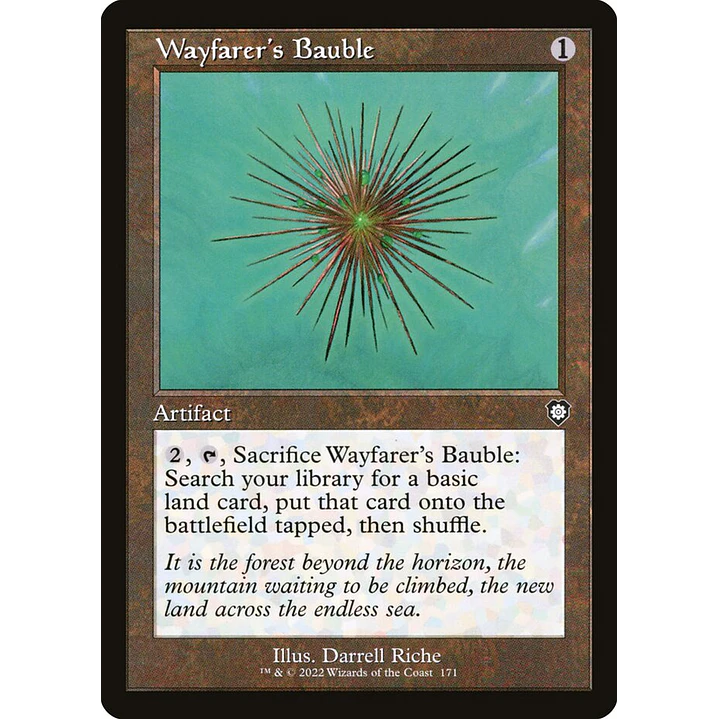 Wayfarer's Bauble (Retro Frame) | Español | NM | BRC 1