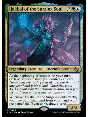 Hakbal of the Surging Soul | Inglés | NM | LCC