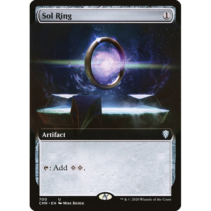 Sol Ring (Extended Art) | Inglés | NM | CMR 1