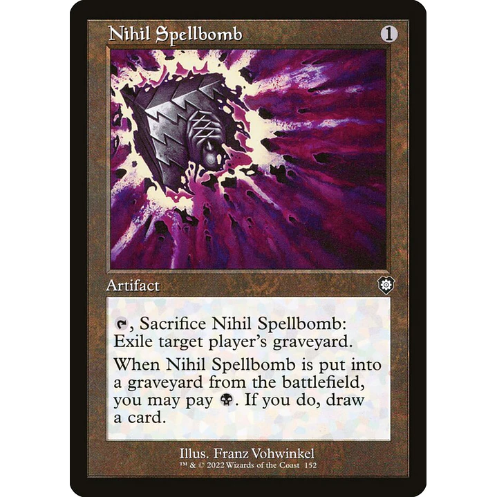 Nihil Spellbomb (Retro Frame) | Español | NM | BRC 1