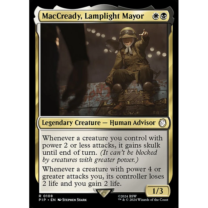 MacCready, Lamplight Mayor | Inglés | NM | PIP 1