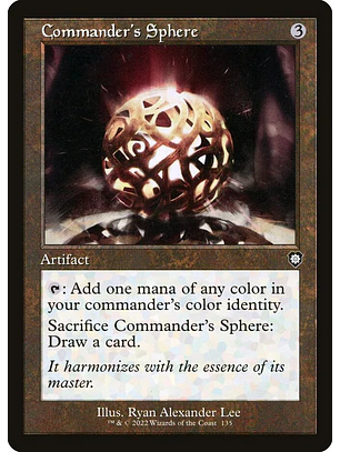 Commander's Sphere (Retro Frame) | Español | NM | BRC