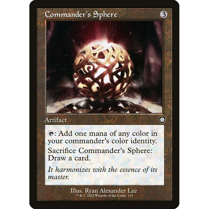 Commander's Sphere (Retro Frame) | Español | NM | BRC 1