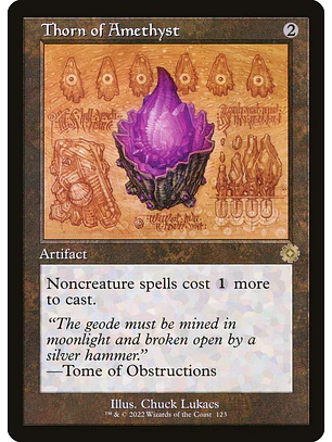 Thorn of Amethyst (Retro Frame) | Inglés | NM | BRR