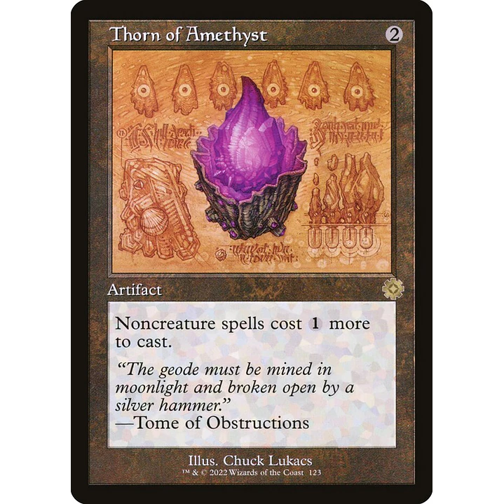 Thorn of Amethyst (Retro Frame) | Inglés | NM | BRR 1