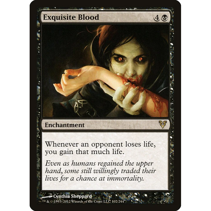 Exquisite Blood | Inglés | NM | AVR 1