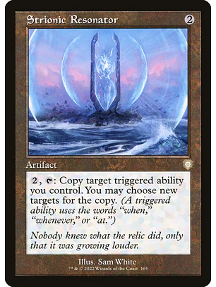 Strionic Resonator (Retro Frame) | Español | NM | BRC