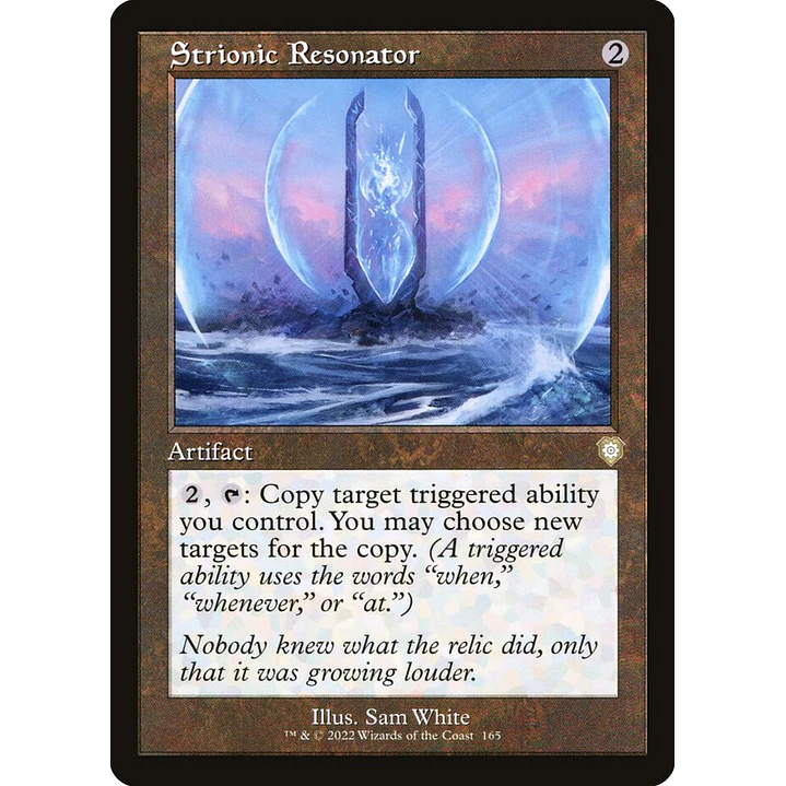 Strionic Resonator (Retro Frame) | Español | NM | BRC 1