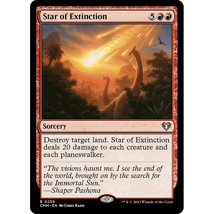 Star of Extinction | Inglés | NM | CMM 1
