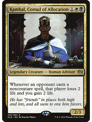 Kambal, Consul of Allocation | Inglés | NM | KLD