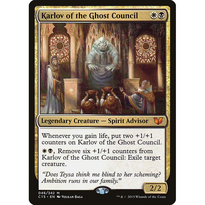 Karlov of the Ghost Council | Inglés | NM | C15 1