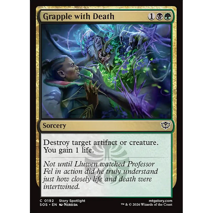 Grapple with Death | Inglés | NM | SOS 1