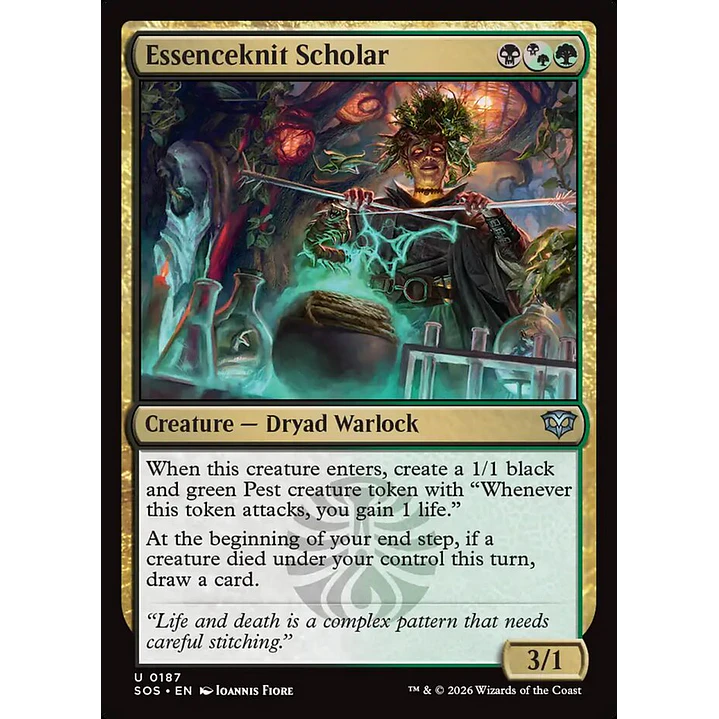 Essenceknit Scholar | Inglés | NM | SOS 1