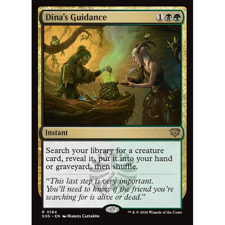 Dina's Guidance | Inglés | NM | SOS 1