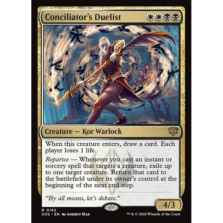 Conciliator's Duelist | Inglés | NM | SOS 1