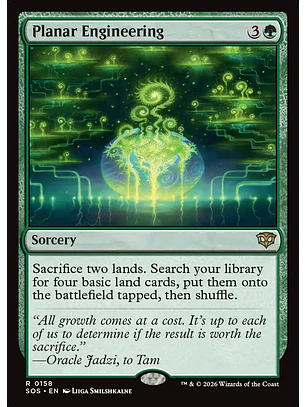 Planar Engineering (foil) | Inglés | NM | SOS