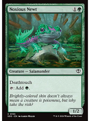 Noxious Newt | Inglés | NM | SOS
