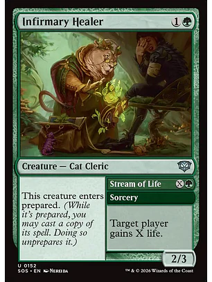 Infirmary Healer // Stream of Life | Inglés | NM | SOS