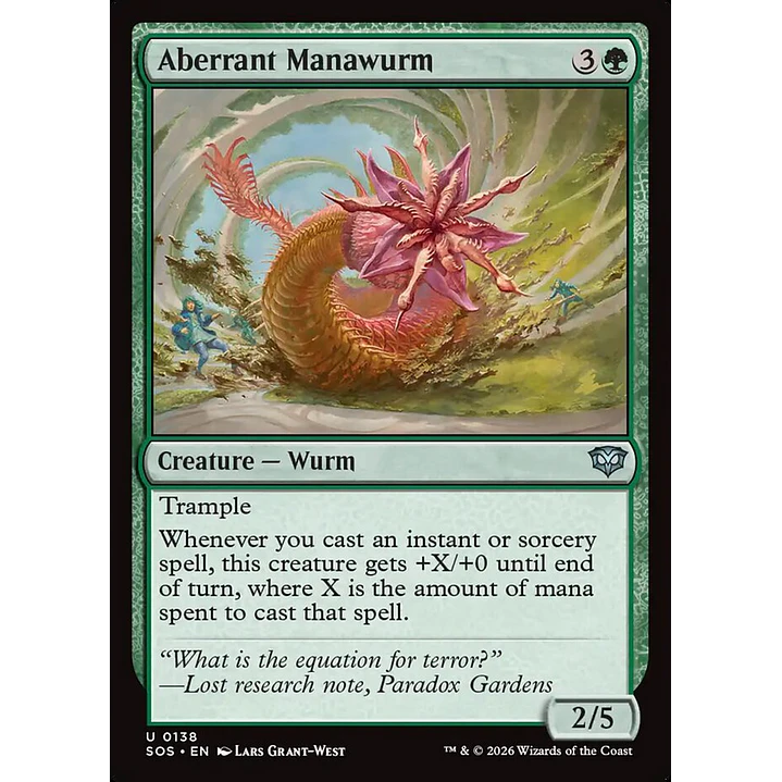 Aberrant Manawurm | Inglés | NM | SOS 1