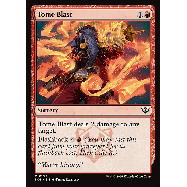 Tome Blast | Inglés | NM | SOS 1