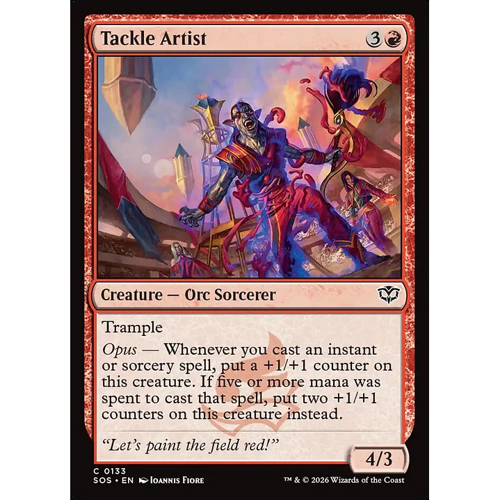 Tackle Artist | Inglés | NM | SOS 1