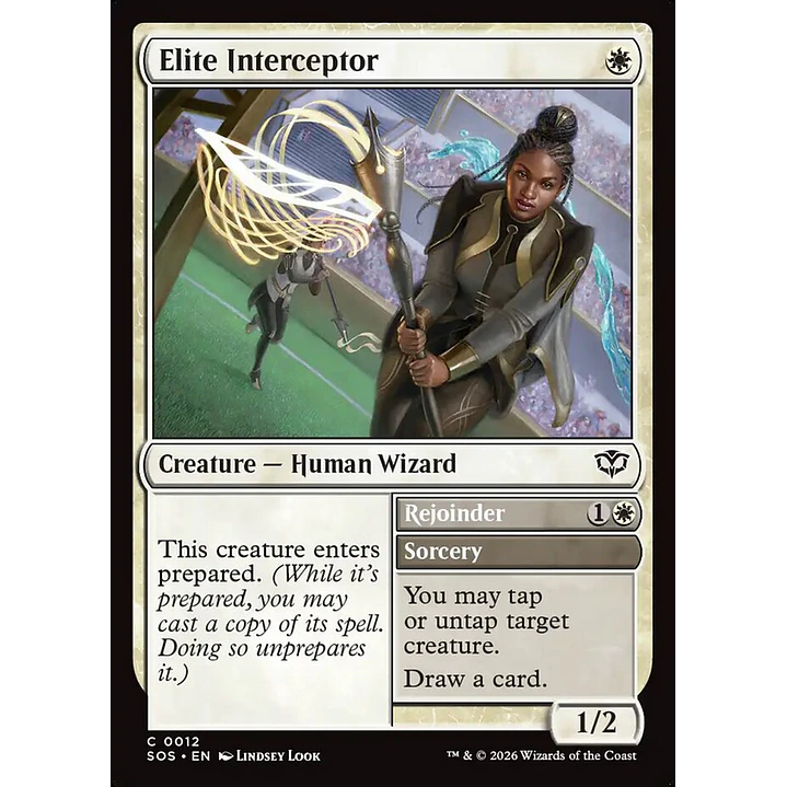 Elite Interceptor // Rejoinder | Inglés | NM | SOS 1