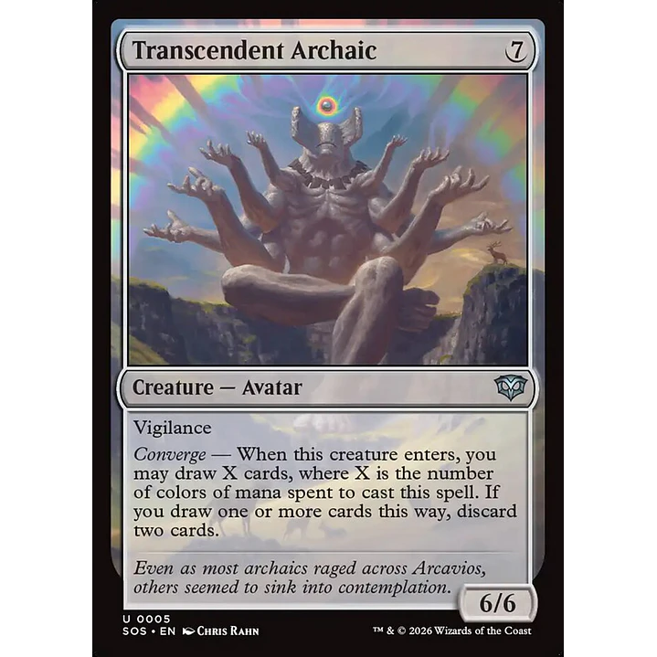 Transcendent Archaic | Inglés | NM | SOS 1