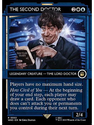 The Second Doctor (Showcase foil) | Inglés | NM | WHO