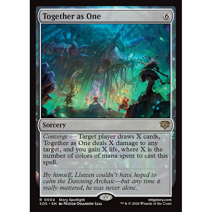 Together as One | Inglés | NM | SOS 1