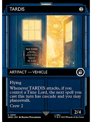 TARDIS (Showcase foil) | Inglés | NM | WHO