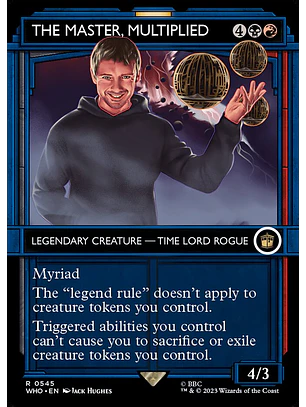 The Master, Multiplied (Showcase foil) | Inglés | NM | WHO