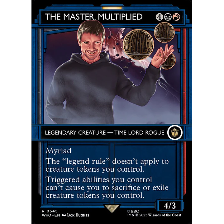 The Master, Multiplied (Showcase foil) | Inglés | NM | WHO 1