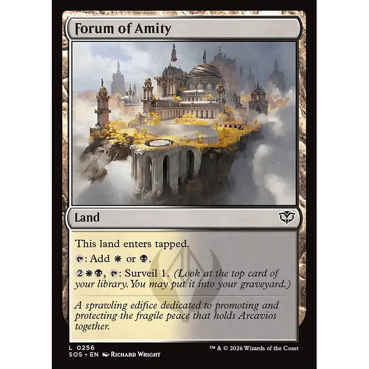 Forum of Amity | Inglés | NM | SOS 1