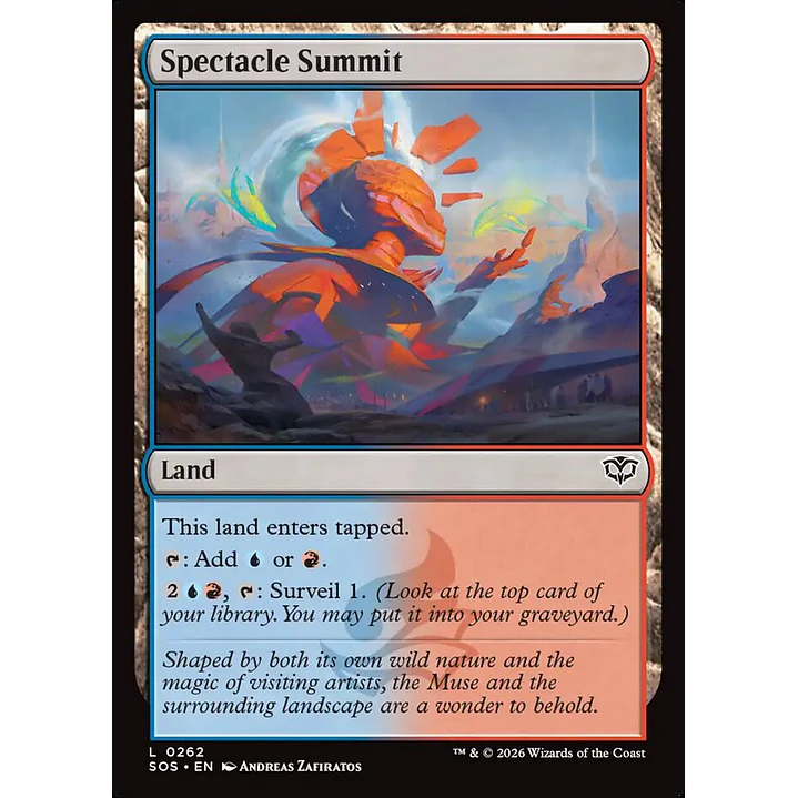 Spectacle Summit | Inglés | NM | SOS 1