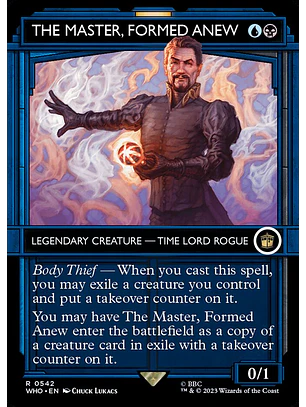 The Master, Formed Anew (Showcase foil) | Inglés | NM | WHO