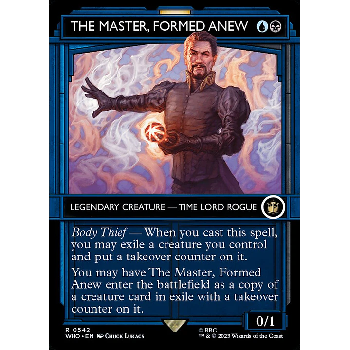 The Master, Formed Anew (Showcase foil) | Inglés | NM | WHO 1