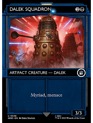 Dalek Squadron (Showcase) | Inglés | NM | WHO