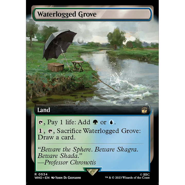 Waterlogged Grove (Extended Art) | Inglés | NM | WHO 1