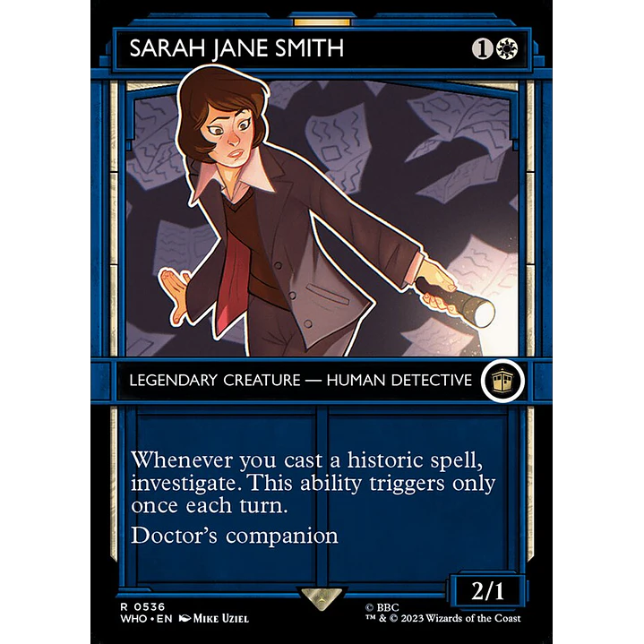 Sarah Jane Smith (Showcase foil) | Inglés | NM | WHO 1
