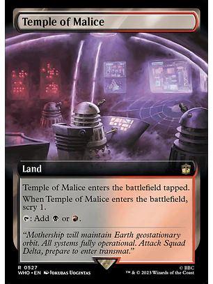 Temple of Malice (Extended Art) | Inglés | NM | WHO