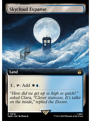 Skycloud Expanse (Extended Art foil) | Inglés | NM | WHO