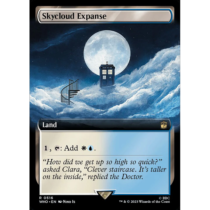Skycloud Expanse (Extended Art foil) | Inglés | NM | WHO 1